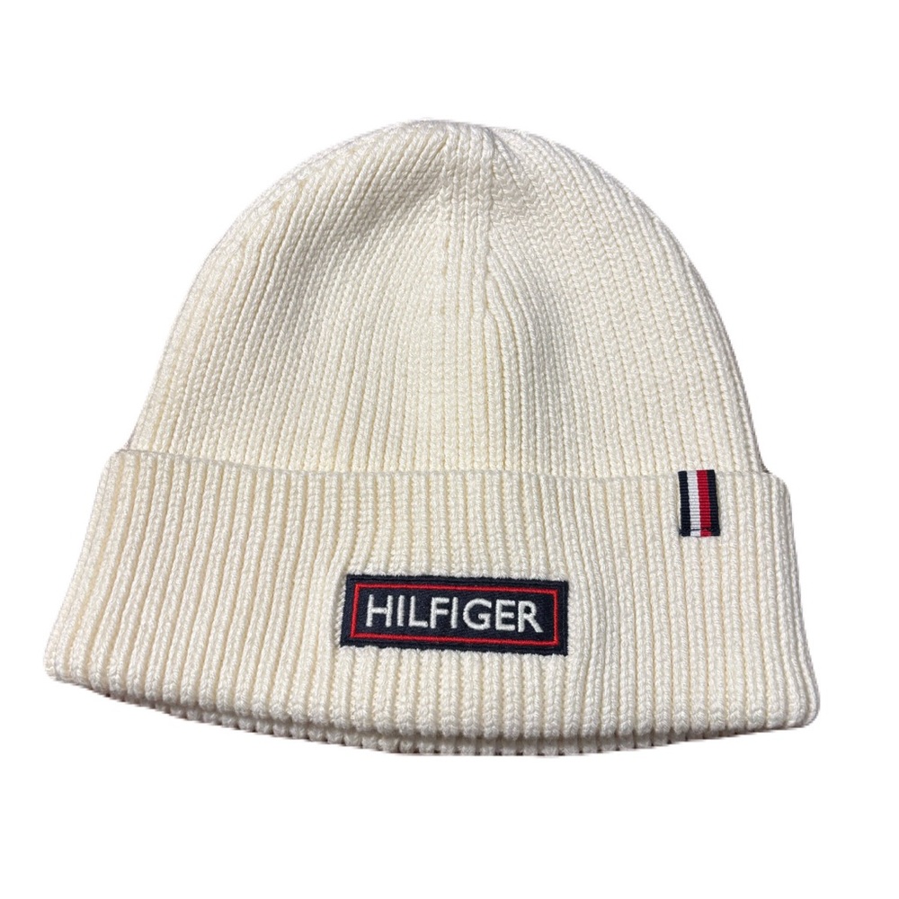 NWOT Women’s Tommy Hilfiger Cream Beanie